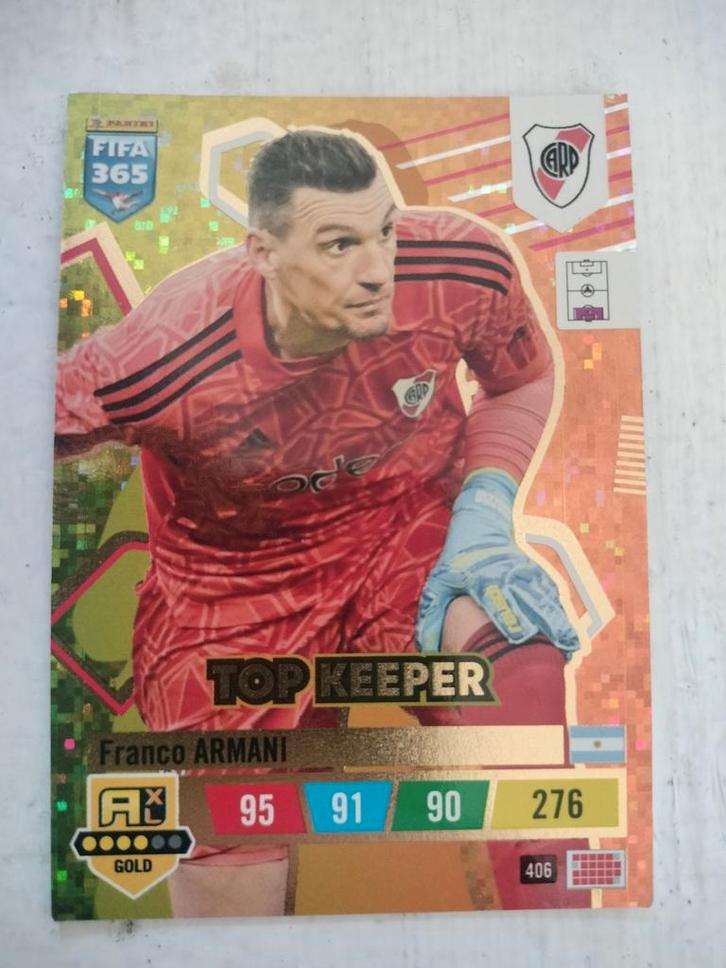 Armani Panini Adrenalyn XL FIFA 365 Top Keeper, Hobby en Vrije tijd, Stickers en Plaatjes, Zo goed als nieuw, Ophalen