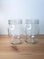 mason jars glazen, Ophalen of Verzenden, Zo goed als nieuw