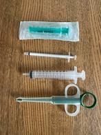 Medicatie hulpmiddel, spuit, pillenschieter, Ophalen of Verzenden, Gebruikt