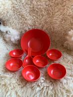 Vintage set schaaltjes / pindaset, Ophalen of Verzenden, Huis en Inrichting