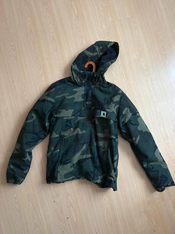 Carhartt camo anorak beschikbaar voor biedingen