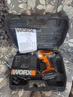 Worx Accuboormachine met Accu en Oplader, Doe-het-zelf en Verbouw, Ophalen of Verzenden, Gebruikt, Boor- en Schroefmachine, Variabele snelheid