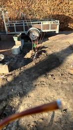 8 stapelblokken beton 1 meter en paar korte, Tuin en Terras, Bielzen en Borders, Ophalen, Minder dan 100 cm, Minder dan 25 cm