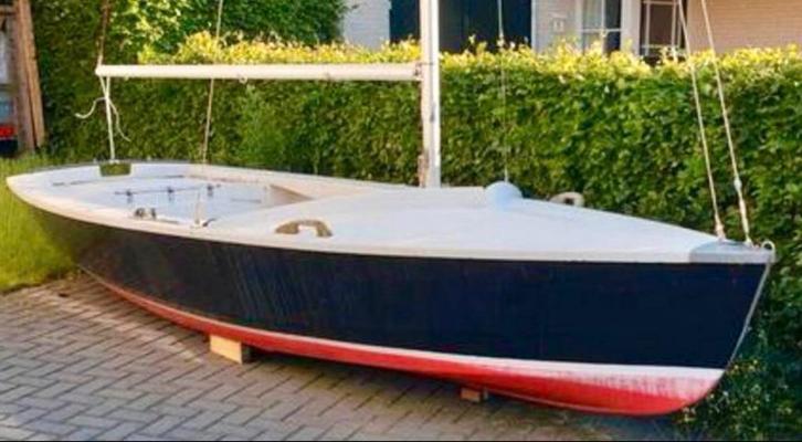 Wayfarer, Watersport en Boten, Zeilen en Zeiltoebehoren, Gebruikt, Grootzeil, Minder dan 15 m², Ophalen