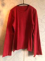 Rood shirt lange wijde! mouw JustB  M, Maat 38/40 (M), Ophalen of Verzenden, Just B, Lange mouw