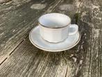 Apilco France Servies Kop en Schotel Wit Goud, Ophalen