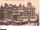 Ansichtkaart	Brussel	Grote Markt	Gildehuizen, Verzamelen, Verzenden, 1920 tot 1940, Ongelopen, Brussel (Gewest)