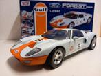grote Ford GT Coupe #6 GULF Editie blue Motormax 1:12 KRD, Hobby en Vrije tijd, Modelauto's | 1:5 tot 1:12, Ophalen of Verzenden