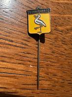 ‘S gravenhage Speldje Ooievaar, Verzamelen, Speldjes, Pins en Buttons, Ophalen of Verzenden, Gebruikt, Stad of Land, Speldje of Pin