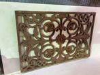 Gietzijzeren deurmat, Ophalen of Verzenden, Gebruikt, Gietijzer