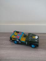Vintage Speelgoed Jeep - Leger Voertuig blik, Antiek en Kunst, Ophalen of Verzenden