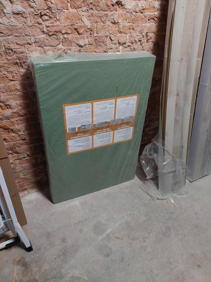 Ondervloer, Doe-het-zelf en Verbouw, Vloerdelen en Plavuizen, Nieuw, Overige typen, Overige materialen, 50 tot 150 cm, 30 cm of meer