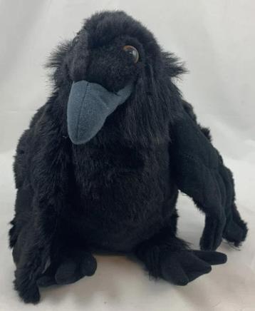 Wild Republic zwarte kraai pluche knuffel 26cm 2019 vogel beschikbaar voor biedingen