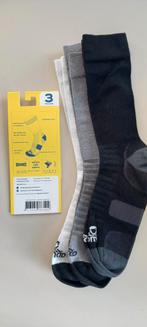Nomad 3 paar multisport sok grijs wit zwart 44 45, Zwart, Maat 43 t/m 46, Ophalen of Verzenden, Zo goed als nieuw