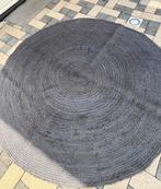 Vloerkleed Jute rond antraciet Ø 200cm, 200 cm of meer, 200 cm of meer, Rond, Gebruikt