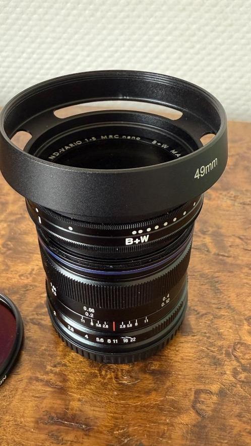Venus Optics Laowa 7.5mm f/2 MFT – ZGN + 1 x VND /ND, Audio, Tv en Foto, Fotografie | Lenzen en Objectieven, Zo goed als nieuw