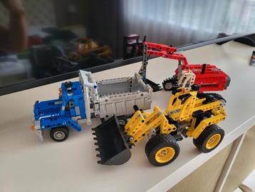 Lego Technic Bouwvoertuigen beschikbaar voor biedingen
