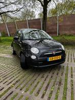 Fiat 500 0.9 Twinair C 2015 Zwart, Auto's, Origineel Nederlands, Te koop, 60 pk, Benzine