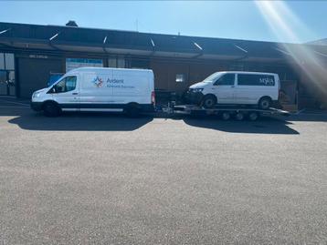 Transport van auto , motor , fiets , machine e.d. beschikbaar voor biedingen