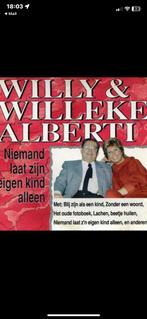 Willy & Willeke Alberti, Niemand laat zijn    3+1 Gratis, Cd's en Dvd's, Levenslied of Smartlap, Ophalen of Verzenden, Zo goed als nieuw