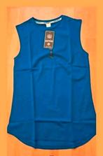 Nieuwe blauwe heren singlet maat S. Okselmaat 41 cm., Ophalen of Verzenden, Nieuw, Maat 46 (S) of kleiner, Blauw