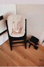 Stokke Tripp Trapp kinderstoel zwart complete set trip trap, Ophalen, Zo goed als nieuw, Meegroeistoel, Stoelverkleiner