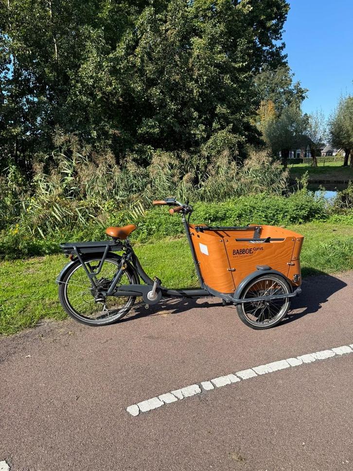 Babboe Curve-E  (weinig gebruikt !!), Fietsen en Brommers, Fietsen | Bakfietsen, Gebruikt, Overige merken, 3 kinderen, Elektrisch