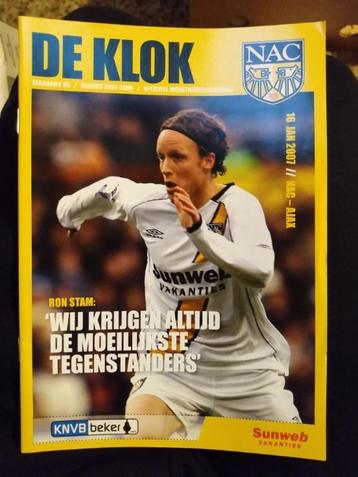 Programmaboekje NAC Breda - Ajax bekerwedstrijd 2007-2008 beschikbaar voor biedingen