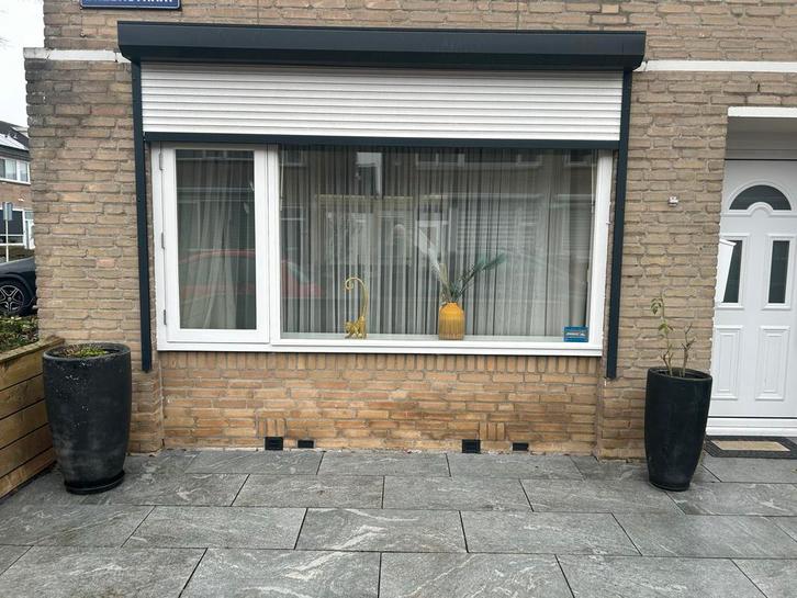 Rolluik electisch, Doe-het-zelf en Verbouw, Rolluiken, Gebruikt, 200 cm of meer, 200 cm of meer, Overige kleuren, Elektrische bediening