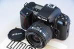 Nikon F-601 AF met AF Nikkor 35-70mm/3.3-4.5 TOPSTAAT, Audio, Tv en Foto, Fotocamera's Analoog, Spiegelreflex, Gebruikt, Ophalen of Verzenden