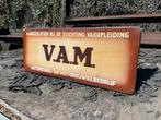 VAM Automobiel emaille reclamebord, Verzamelen, Reclamebord, Gebruikt, ., Ophalen of Verzenden