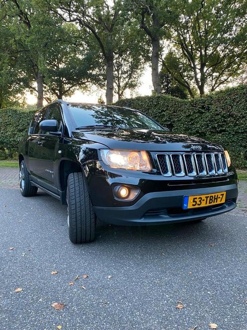 Jeep Compass 2.0 2WD 2012 Zwart, Auto's, Jeep, Particulier, Compass, Benzine, D, SUV of Terreinwagen, Handgeschakeld, Origineel Nederlands