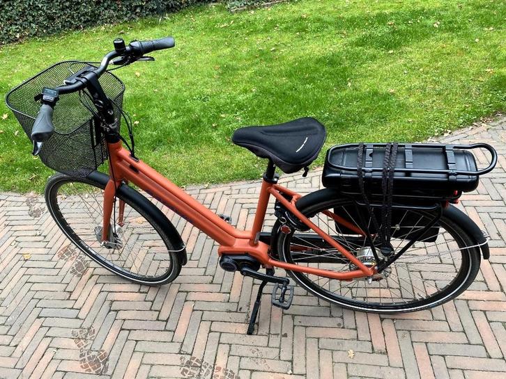 elektrische fiets Batavus, Fietsen en Brommers, Fietsen | Dames | Damesfietsen, Zo goed als nieuw, Batavus, Versnellingen, 47 tot 50 cm
