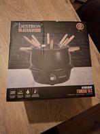 Bestron black&wood fondueset, Witgoed en Apparatuur, Fonduesets, Ophalen of Verzenden, Nieuw, Elektrisch