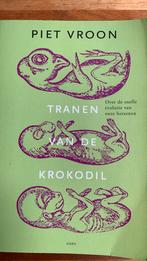 Piet Vroon - Tranen van de krokodil, Piet Vroon, Ophalen of Verzenden, Ontwikkelingspsychologie, Zo goed als nieuw