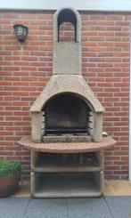 Betonnen bbq, Tuin en Terras, Houtskoolbarbecues, Ophalen, Gebruikt