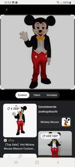 Mascotte pak Mickey mouse, Hobby en Vrije tijd, Feestartikelen | Verhuur, Ophalen of Verzenden, Zo goed als nieuw