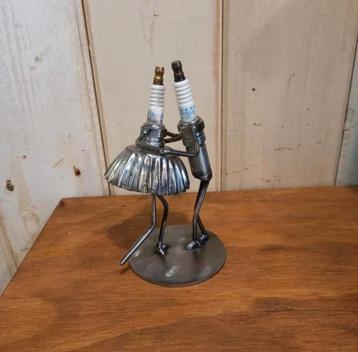 Metal-Art - Bougiekunst - Dansend stelletje. beschikbaar voor biedingen