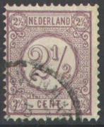 Nederland NVPH nr 33a gestempeld Cijfer 1894, Verzenden, T/m 1940, Gestempeld