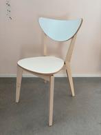 Ikea Eetkamerstoel - Wit Hout, Huis en Inrichting, Stoelen, Ophalen, Gebruikt, Wit, Eén
