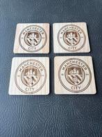 Manchester city onderzetters, Ophalen of Verzenden, Zo goed als nieuw, Glas of Kopje
