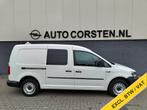 Volkswagen Caddy Maxi AUT-6 1.4 TGI CNG OVERAL DE STAD IN wa, Auto's, Bestelauto's, Stof, Gebruikt, CNG (Aardgas), Volkswagen