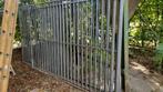 Kennelpanelen / Hekwerkdelen met deur, Tuin en Terras, Tuinhekken en Hekwerk, Ophalen, IJzer