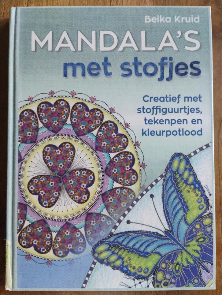 Mandala's met Stoffjes - Beika Kruid, Boeken, Hobby en Vrije tijd, Gelezen, Tekenen en Schilderen, Ophalen of Verzenden