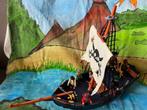 Playmobil piratenschip met piraten!!, Ophalen, Gebruikt, Complete set