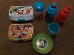 Mickey Mouse & Friends lunchbox set, Ophalen of Verzenden, Gebruikt