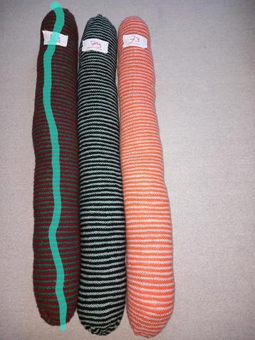 Tochtrollen gebreid ( 1 meter lang) beschikbaar voor biedingen