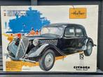 Heller schaal 1:8 Citroën Traction Avant zwart, Hobby en Vrije tijd, Modelbouw | Auto's en Voertuigen, Auto, Groter dan 1:32, Ophalen of Verzenden