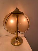 Vintage hollywood regency jaren messing, Huis en Inrichting, Lampen | Tafellampen, Ophalen, Gebruikt, ., 2de hands