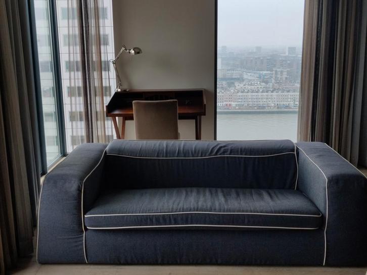 Bonaldo zitbank, gratis op te halen, Huis en Inrichting, Banken | Bankstellen, Gebruikt, Rechte bank, Driepersoons, 200 tot 250 cm